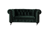 Shatana Home Claire Kid'S Sofa Green Velvet