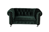 Shatana Home Claire Kid'S Sofa Green Velvet