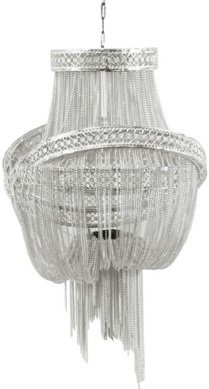 Shatana Home Clara Chandelier Silver