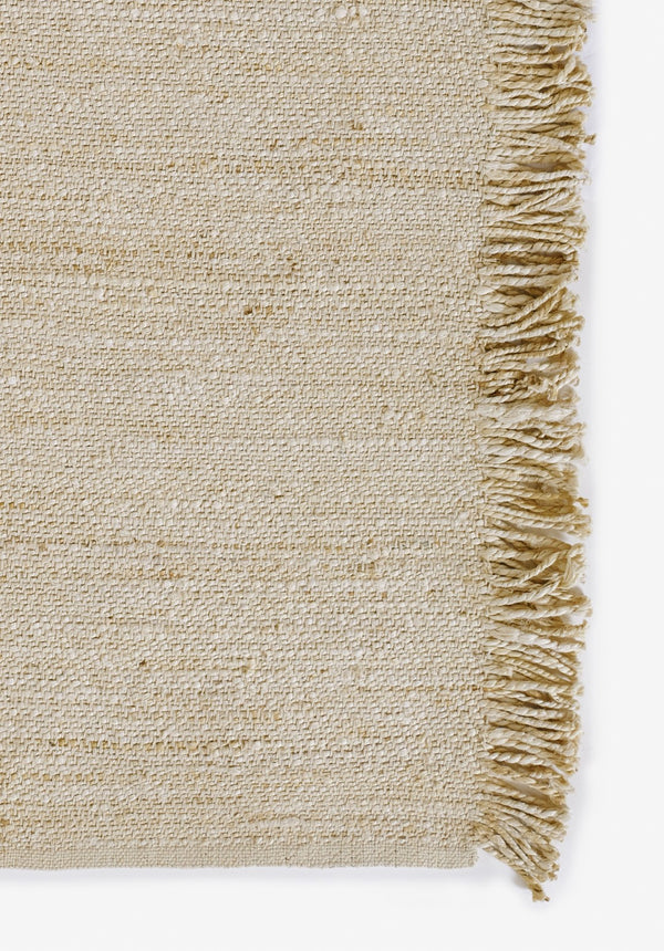 Momeni Clara CLA-2 Hand Woven Contemporary Solid Indoor Area Rug Ivory 10' x 14' CLARACLA-2IVYA0E0