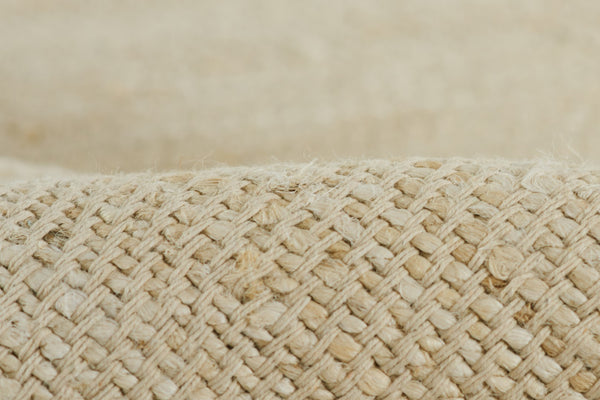 Momeni Clara CLA-2 Hand Woven Contemporary Solid Indoor Area Rug Ivory 10' x 14' CLARACLA-2IVYA0E0