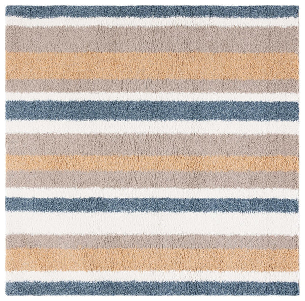 Calico Shag Rug - Luxurious Power Loomed Polyester Design from Turkey, Ideal for Cozy Spaces