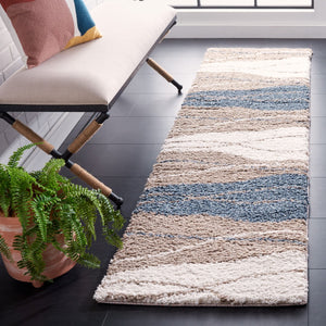 Calico Shag & Flokati Rug - Luxurious Power Loomed Polyester for Cozy Living Spaces, 40mm Pile