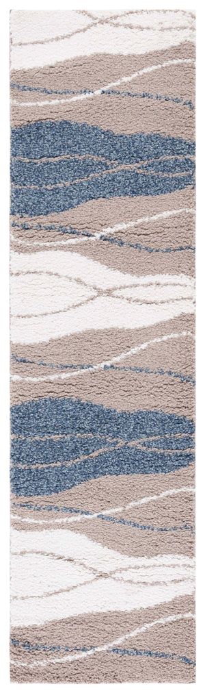 Calico Shag & Flokati Rug - Luxurious Power Loomed Polyester for Cozy Living Spaces, 40mm Pile