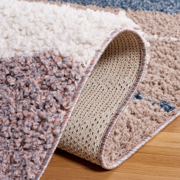 Calico Shag & Flokati Rug - Luxurious Power Loomed Polyester for Cozy Living Spaces, 40mm Pile
