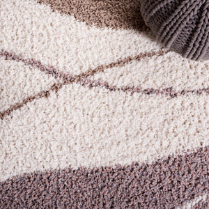 Calico Shag & Flokati Rug - Luxurious Power Loomed Polyester for Cozy Living Spaces, 40mm Pile