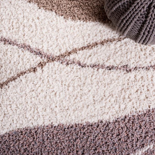 Calico Shag & Flokati Rug - Luxurious Power Loomed Polyester for Cozy Living Spaces, 40mm Pile