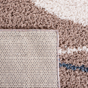 Calico Shag & Flokati Rug - Luxurious Power Loomed Polyester for Cozy Living Spaces, 40mm Pile