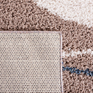 Calico Shag & Flokati Rug - Luxurious Power Loomed Polyester for Cozy Living Spaces, 40mm Pile