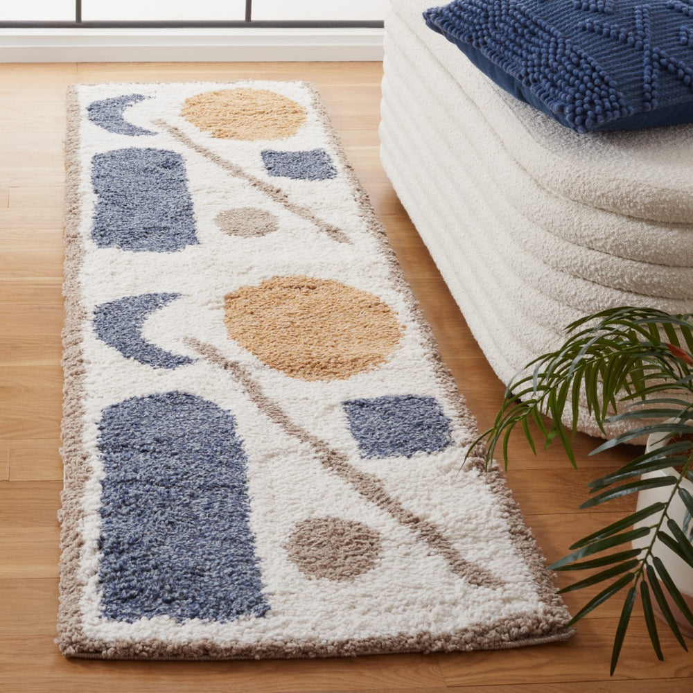 Calico Shag & Flokati Area Rug - Power Loomed, Luxurious Polyester, Soft Pile Height for Cozy Spaces