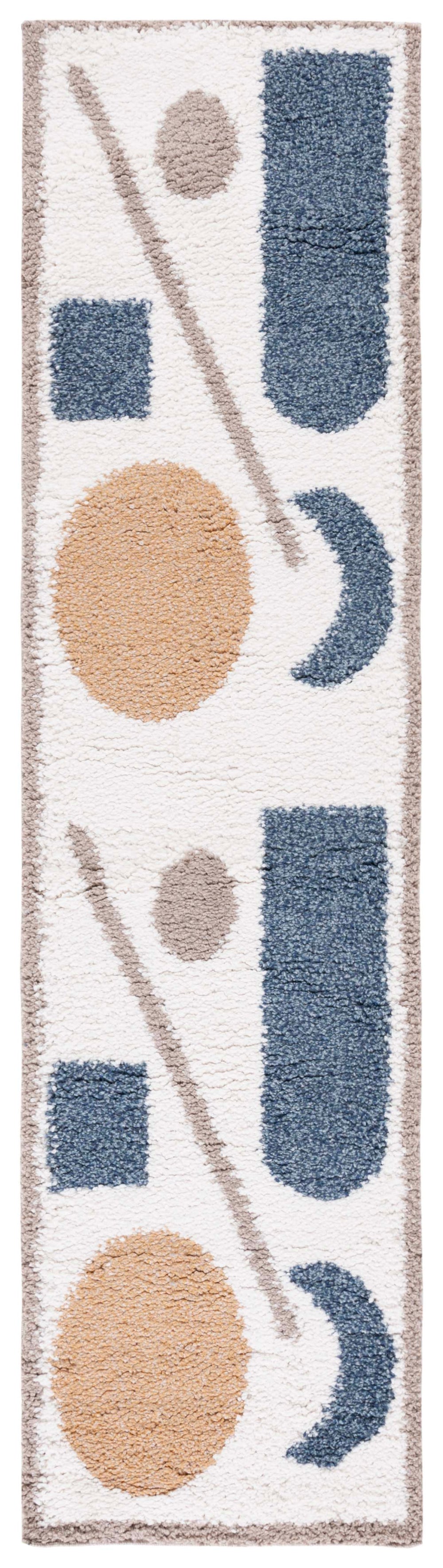 Calico Shag & Flokati Area Rug - Power Loomed, Luxurious Polyester, Soft Pile Height for Cozy Spaces