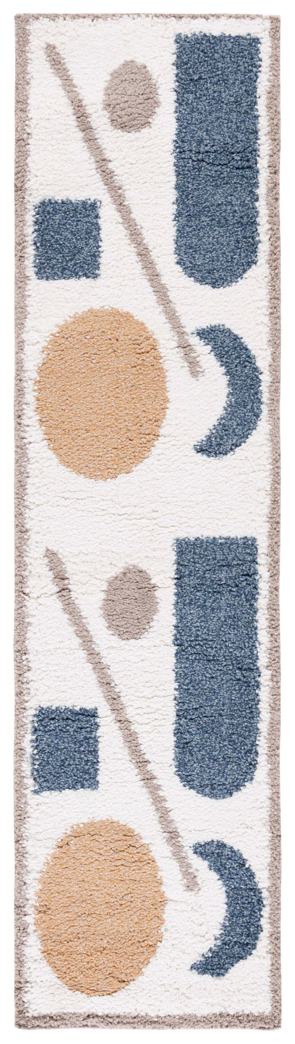 Calico Shag & Flokati Area Rug - Power Loomed, Luxurious Polyester, Soft Pile Height for Cozy Spaces
