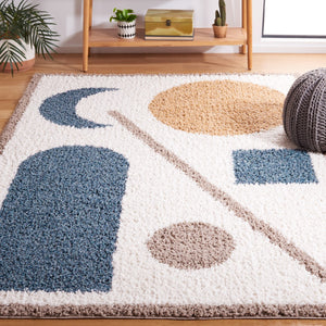 Calico Shag & Flokati Area Rug - Power Loomed, Luxurious Polyester, Soft Pile Height for Cozy Spaces