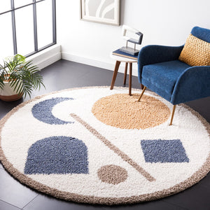 Calico Shag & Flokati Area Rug - Power Loomed, Luxurious Polyester, Soft Pile Height for Cozy Spaces