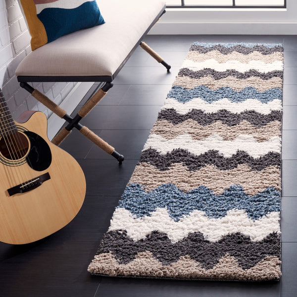 Calico Shag & Flokati Power Loomed Rug – Luxurious 40mm Pile Height, Soft Polyester, Turkish Craftsmanship