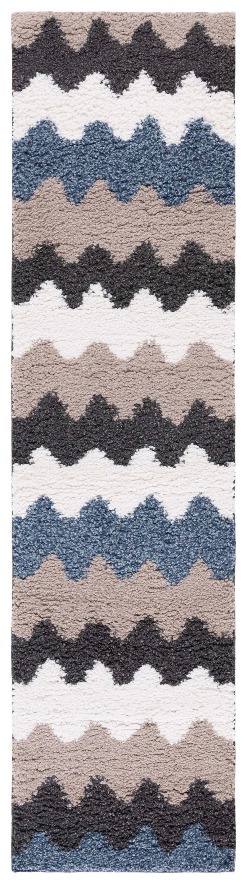 Calico Shag & Flokati Power Loomed Rug – Luxurious 40mm Pile Height, Soft Polyester, Turkish Craftsmanship