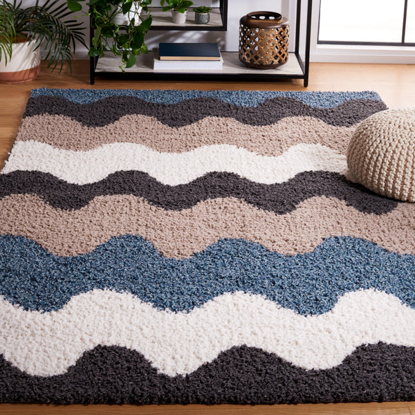 Calico Shag & Flokati Power Loomed Rug – Luxurious 40mm Pile Height, Soft Polyester, Turkish Craftsmanship