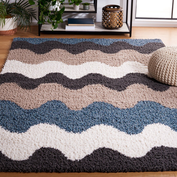 Calico Shag & Flokati Power Loomed Rug – Luxurious 40mm Pile Height, Soft Polyester, Turkish Craftsmanship