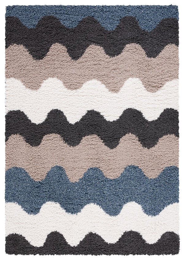 Calico Shag & Flokati Power Loomed Rug – Luxurious 40mm Pile Height, Soft Polyester, Turkish Craftsmanship