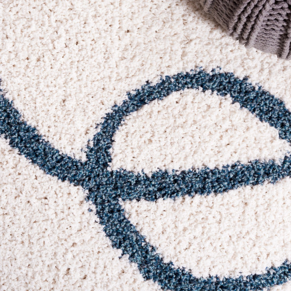 Calico Shag & Flokati Rug - Luxuriously Soft Power Loomed Design for Cozy Home Decor Comfort