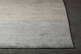 Chandra Rugs Cleo 50% Viscose + 30% Wool + 20% Cotton Hand-Woven Contemporary Rug Grey/Beige 9' x 13'