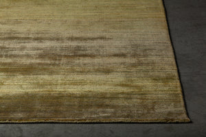 Chandra Rugs Cleo 50% Viscose + 30% Wool + 20% Cotton Hand-Woven Contemporary Rug Green 9' x 13'
