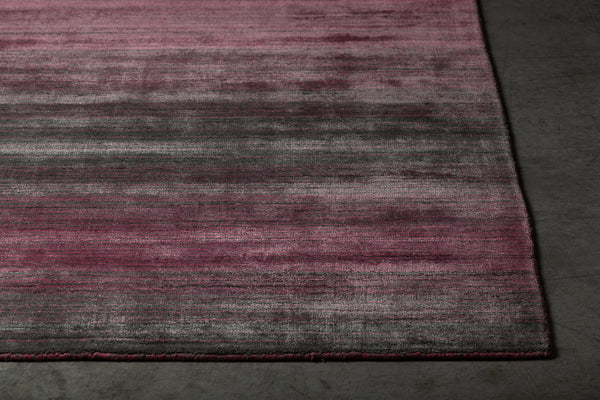 Chandra Rugs Cleo 50% Viscose + 30% Wool + 20% Cotton Hand-Woven Contemporary Rug Pink/Grey 9' x 13'