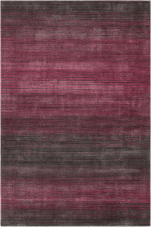 Chandra Rugs Cleo 50% Viscose + 30% Wool + 20% Cotton Hand-Woven Contemporary Rug Pink/Grey 9' x 13'