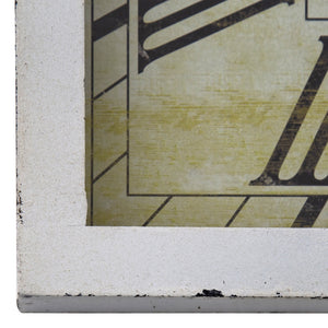 Yosemite Home Decor Square Wooden Wall Clock CLKA1B950-YHD