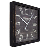 Yosemite Home Decor Square Wooden Wall Clock CLKA1B952-YHD