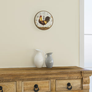 Yosemite Home Decor Circular Wooden Wall Clock CLKA6726-YHD