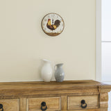 Yosemite Home Decor Circular Wooden Wall Clock CLKA6726-YHD