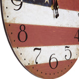 Yosemite Home Decor Circular Wooden Wall Clock CLKA7189-YHD