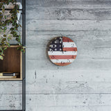 Yosemite Home Decor Circular Wooden Wall Clock CLKA7189-YHD