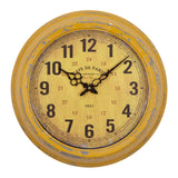 Yosemite Home Decor Circular Faded Time Wall Clock CLKA7227ME-YHD