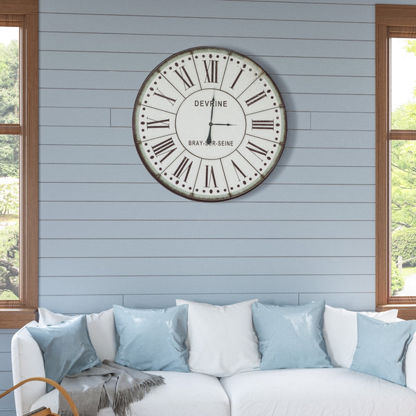 Yosemite Home Decor Circular Bray Clock CLKB1404172-YHD