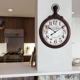 Yosemite Home Decor Black Metal Timepiece Wall Clock CLKB2A147-YHD