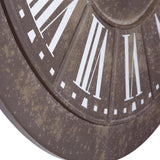 Yosemite Home Decor Grey Circular Wall Clock CLKB2A175-YHD