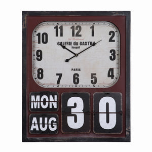 Yosemite Home Decor Rectangular Galleria Wall Clock CLKC1294-YHD
