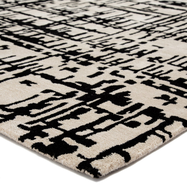 Jaipur Living Pals Handmade Trellis Cream/ Black Area Rug (9'X12')