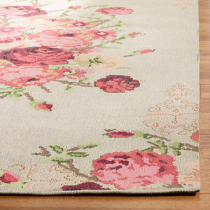 Safavieh Classic Vintage 115 Power Loomed Polyester Country & Floral Rug CLV115B-9