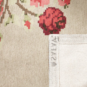 Safavieh Classic Vintage 115 Power Loomed Polyester Country & Floral Rug CLV115B-9