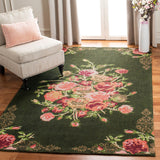 Safavieh Classic Vintage 115 Power Loomed Polyester Country & Floral Rug CLV115Z-9
