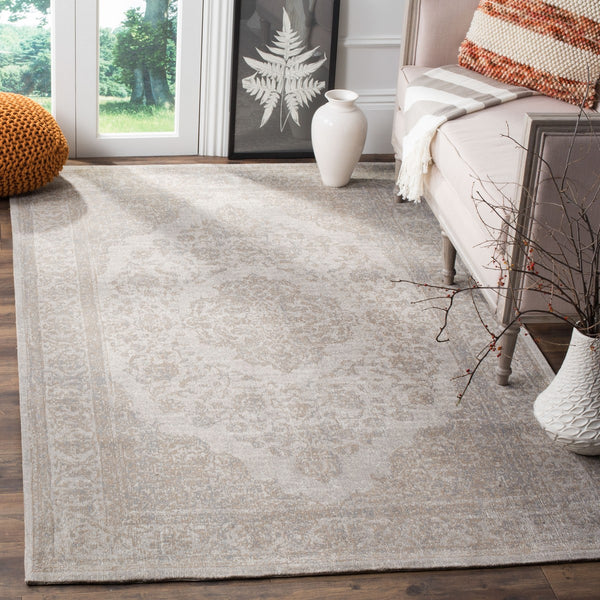 Safavieh Classic Vintage 121 Power Loomed Cotton Contemporary Rug CLV121A-210