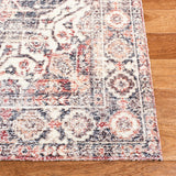 Clv-Classic Vintage Classic Vintage 203 Transitional Hand Tufted 80% Polyester, 20% Cotton Rug Red / Blue