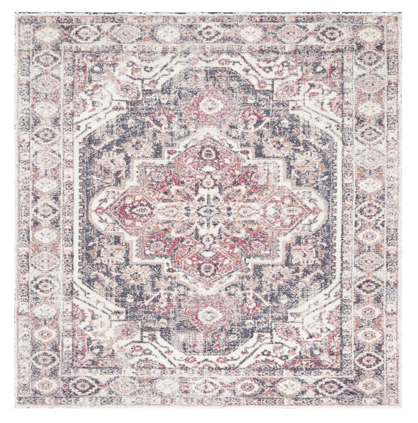 Safavieh Classic Vintage 203 Hand Tufted 80% Polyester/20% Cotton Transitional Rug CLV203Q-9