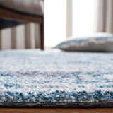 Clv-Classic Vintage Classic Vintage 206 Transitional Hand Tufted 80% Polyester, 20% Cotton Rug Blue / Grey