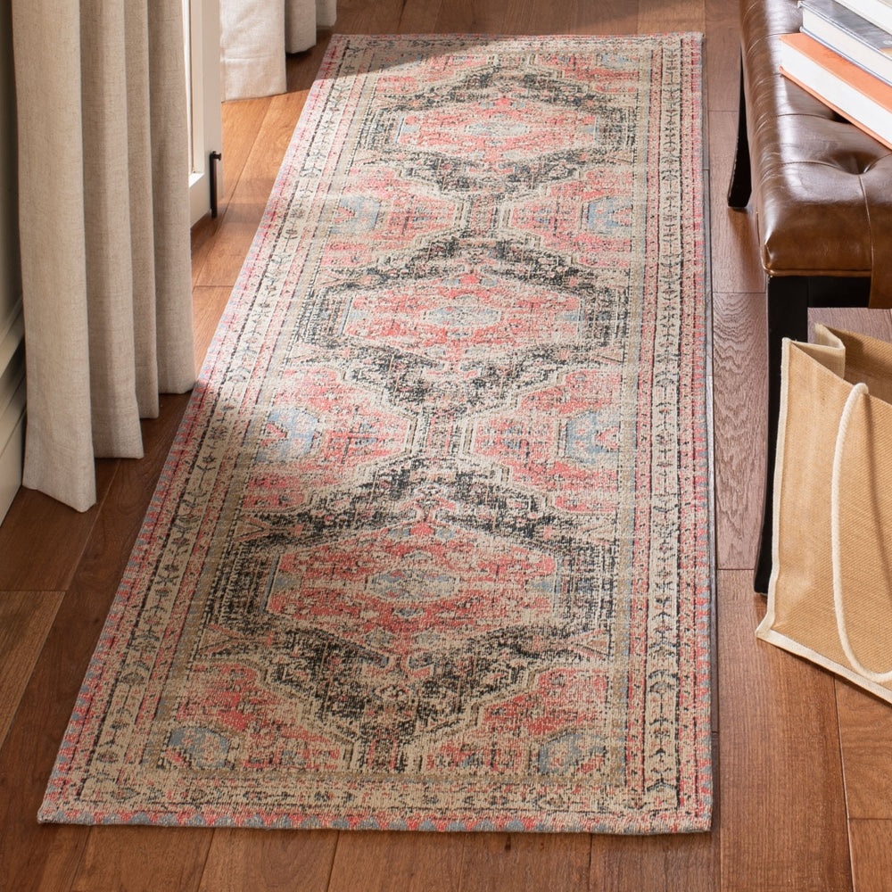 Classic Vintage 308 Durable 100% Polyester Power Loomed Rug – Stylish Addition to Any Space