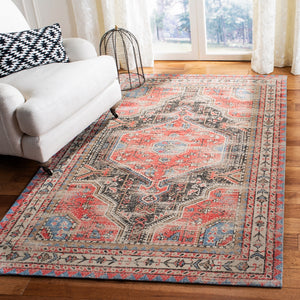 Classic Vintage 308 Durable 100% Polyester Power Loomed Rug – Stylish Addition to Any Space