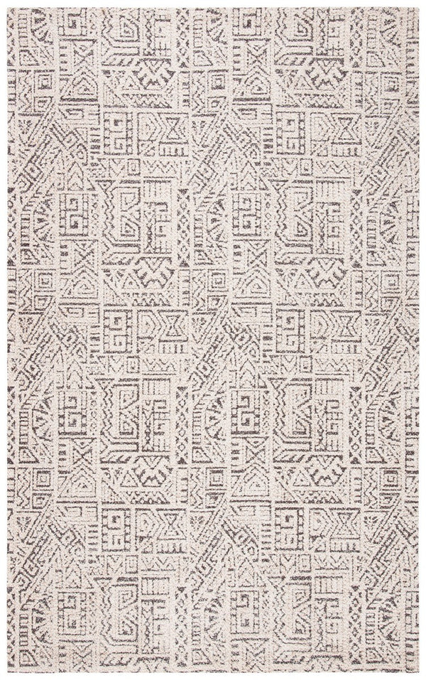 Classic Hand Woven Vintage Rug - Eco-Friendly Cotton & Jute Blend for Timeless Home Elegance
